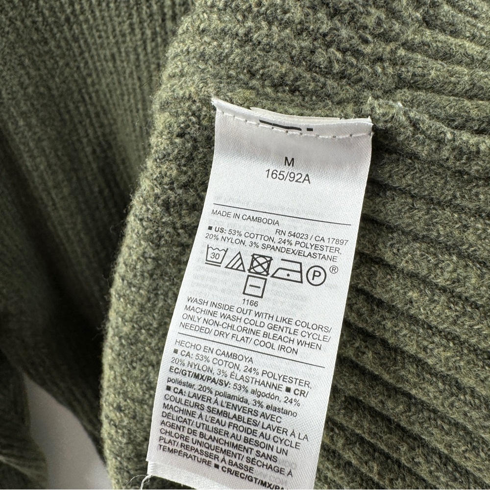 Old Navy Olive Green Knit Sweater (Size Medium) - Picture 6 of 7